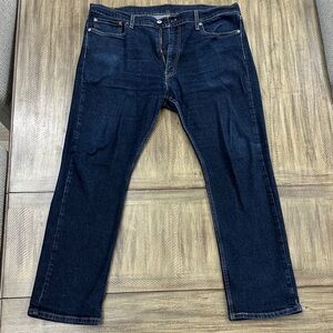 Levi's Men's Dark Blue Straight Jeans